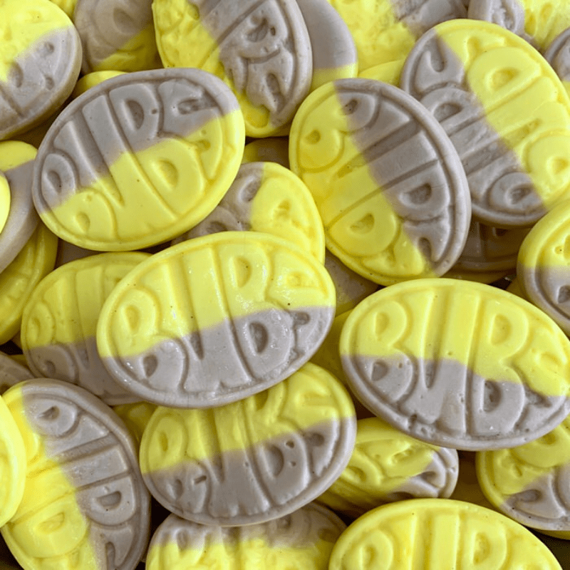 BUBS Banana & Caramel Foam Sweets Bag (Ve)
