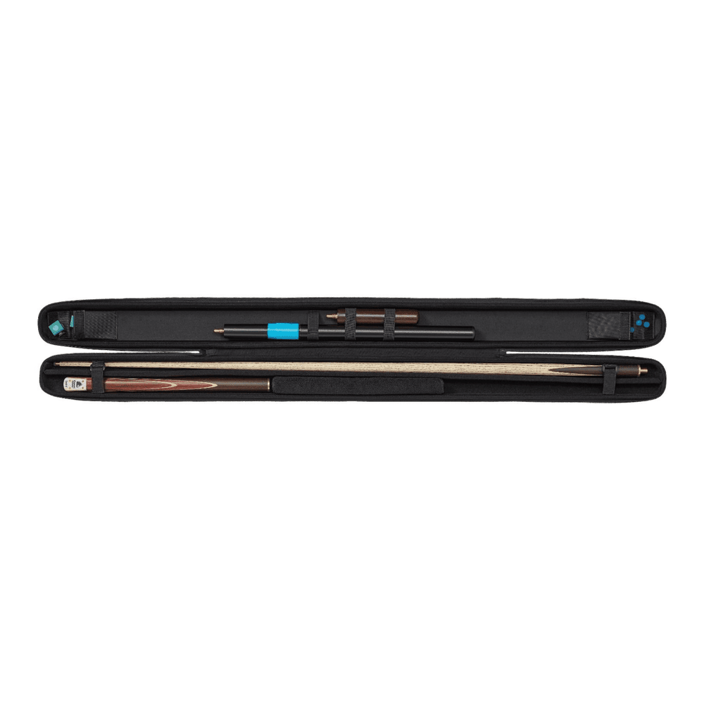 PowerGlide Snooker Svartur 3/4 piece Cue Case