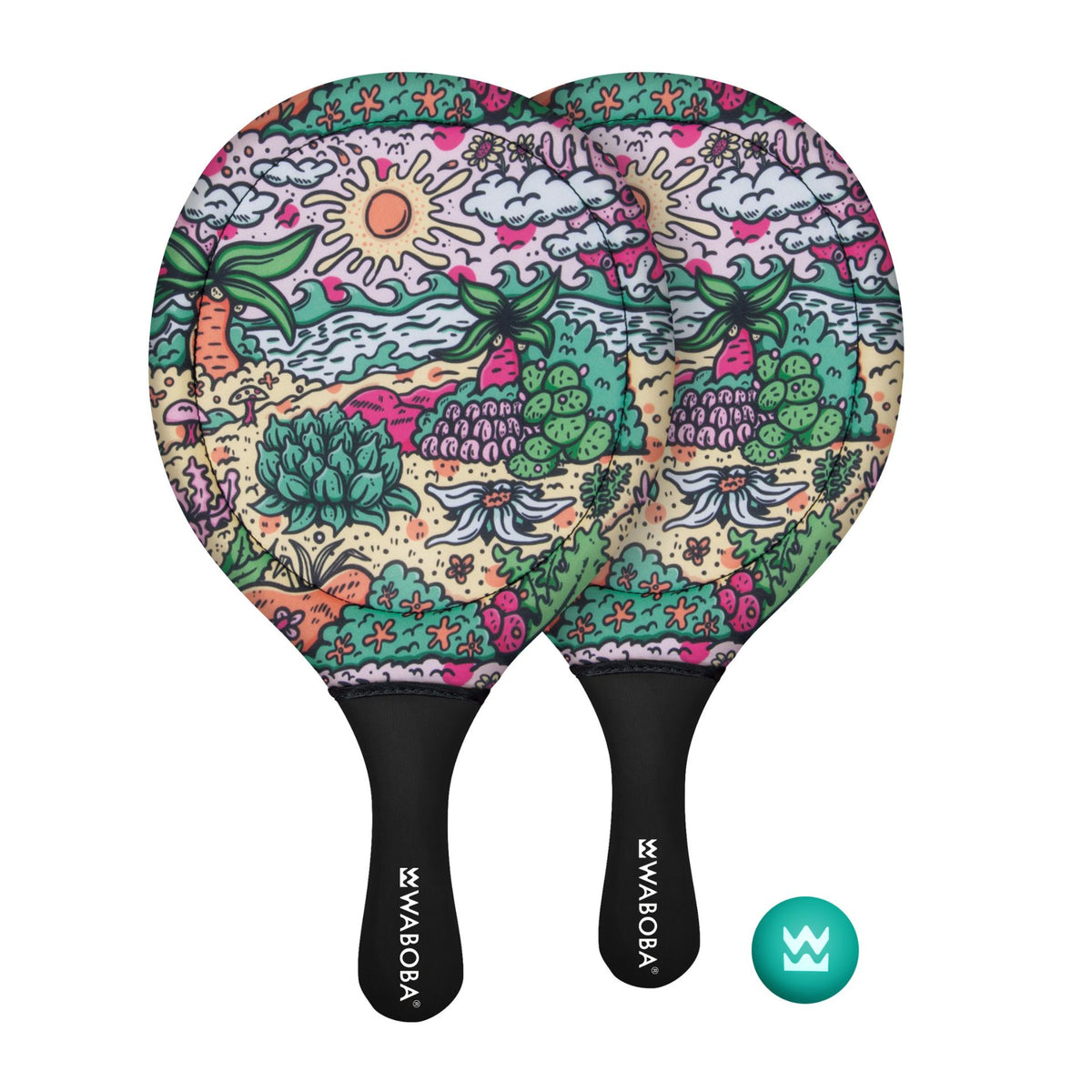 Waboba Beach Paddle Set with Ball