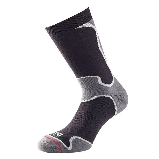 Men's Fusion Sport running socks by 1000 Mile with double-layer padding for comfort and support during athletic activities.