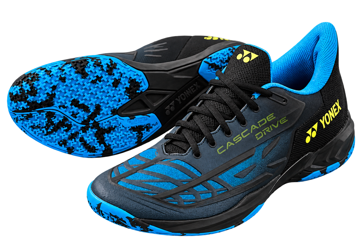Yonex Cascade Drive Badminton Shoes – Blue/Black