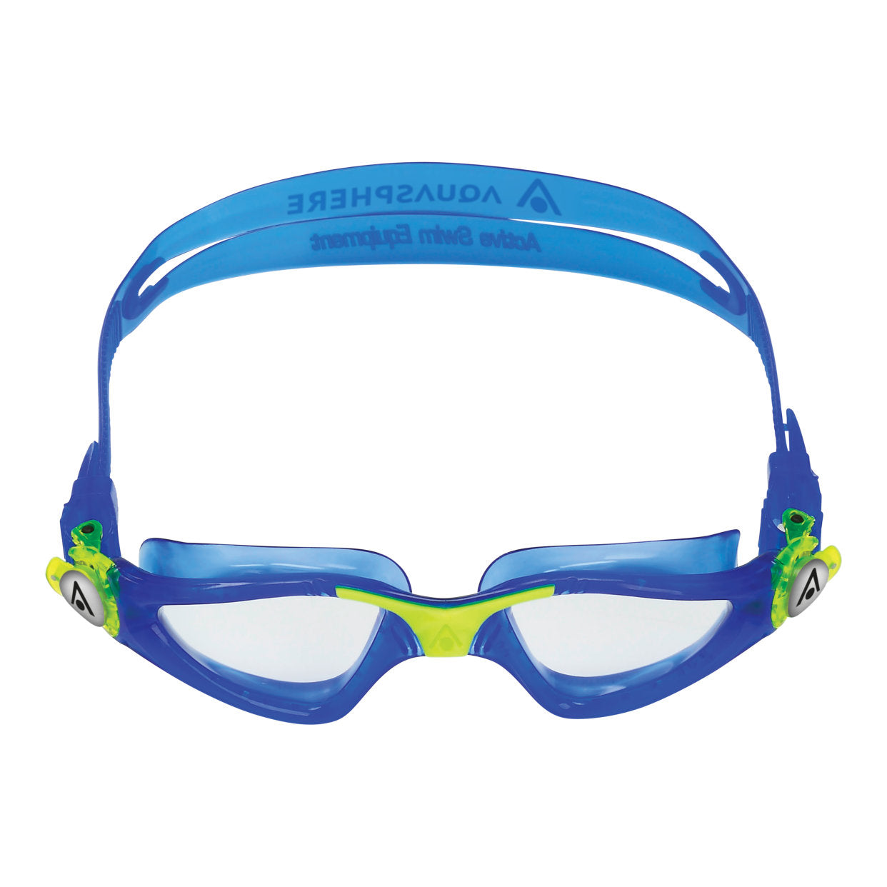 Aquasphere Kayenne Junior swimming goggles with adjustable straps and clear lenses for kids' swimming activities
