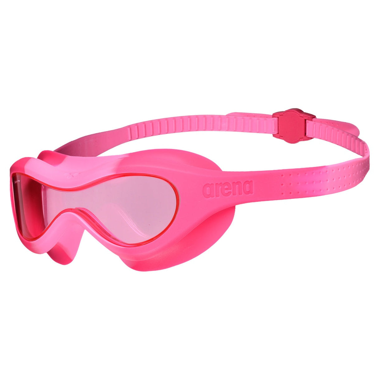 Arena Swim Spider Kids Mask for swimming, featuring a colorful design and adjustable straps, perfect for young swimmers.