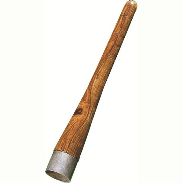 Cricket bat grip applicator by Cartasport, showing a hand holding the BGA tool for easy grip replacement on cricket bats.