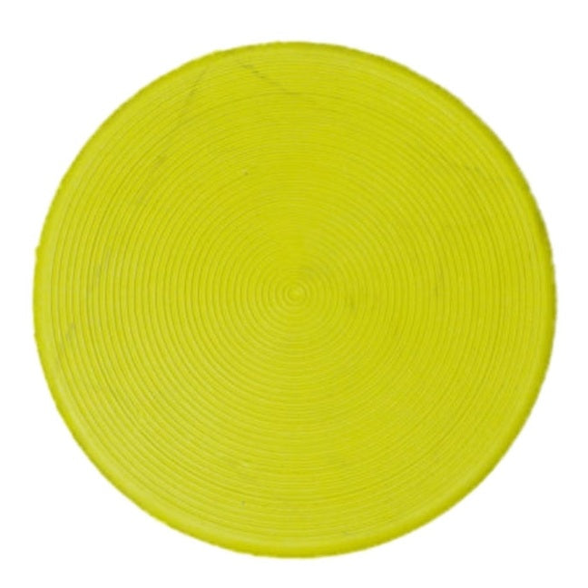 Rubber Crown Green Bowls Mat by Cartasport, 5-inch size, with textured surface for bowling practice and gameplay.