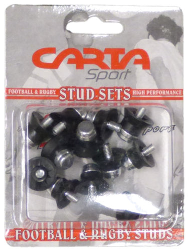 Pu / Aluminium Football Studs Blister Pack Of 12