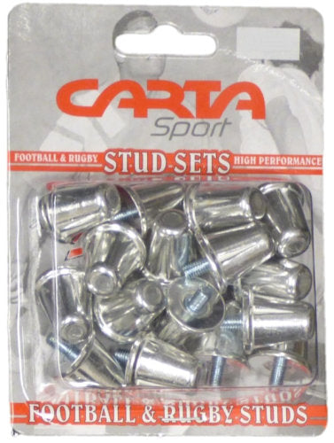 Aluminium Rugby Union Studs Blister Pack Of 16