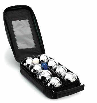 Set Of 8 Chrome Boules