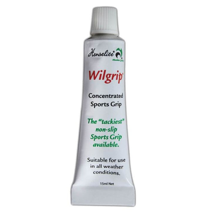 Henselite Wilgrip Bowls Wax Tube for lawn bowls grip enhancement, showing the compact wax tube container.