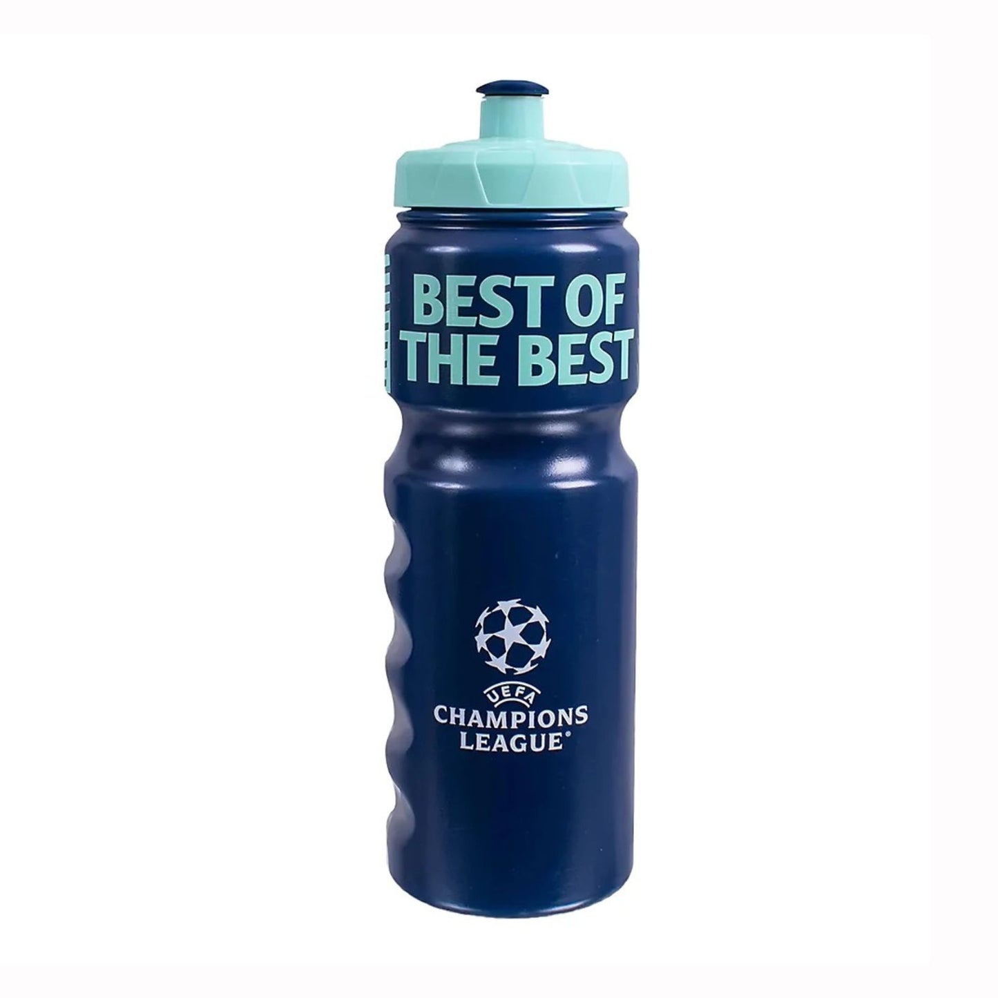 Team Merchandise 750ml plastic water bottle for sports, featuring a sleek design and durable construction for active use.