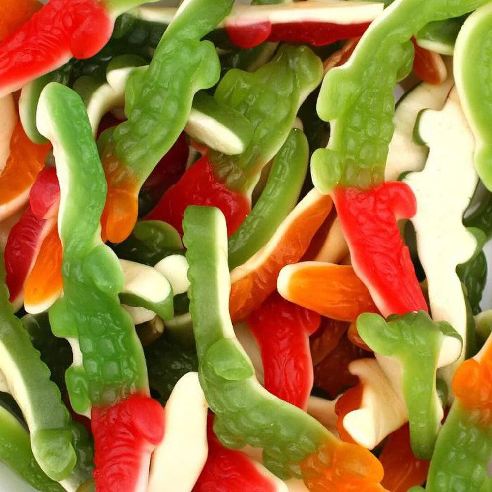 Giant Gummy Crocodiles Sweets Bag