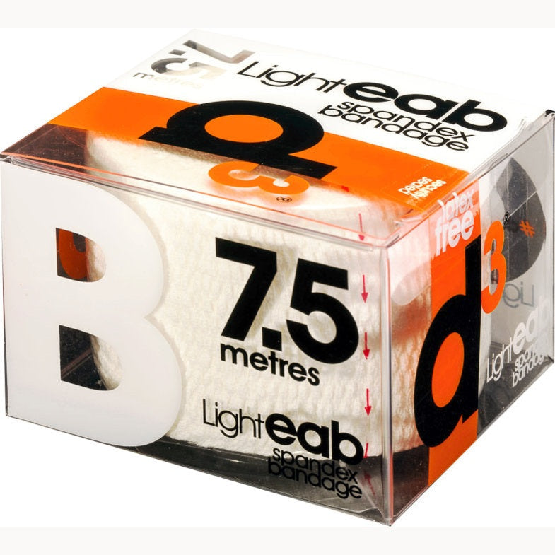 Medical D3TAPE EAB tape, 50mm x 7.5m, shown in the image, designed for secure skin adhesion and support.