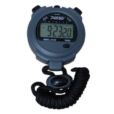 Digital Stopwatch JS-309 by Cartasport, multi-function sports timer with digital display and athletic timing features.
