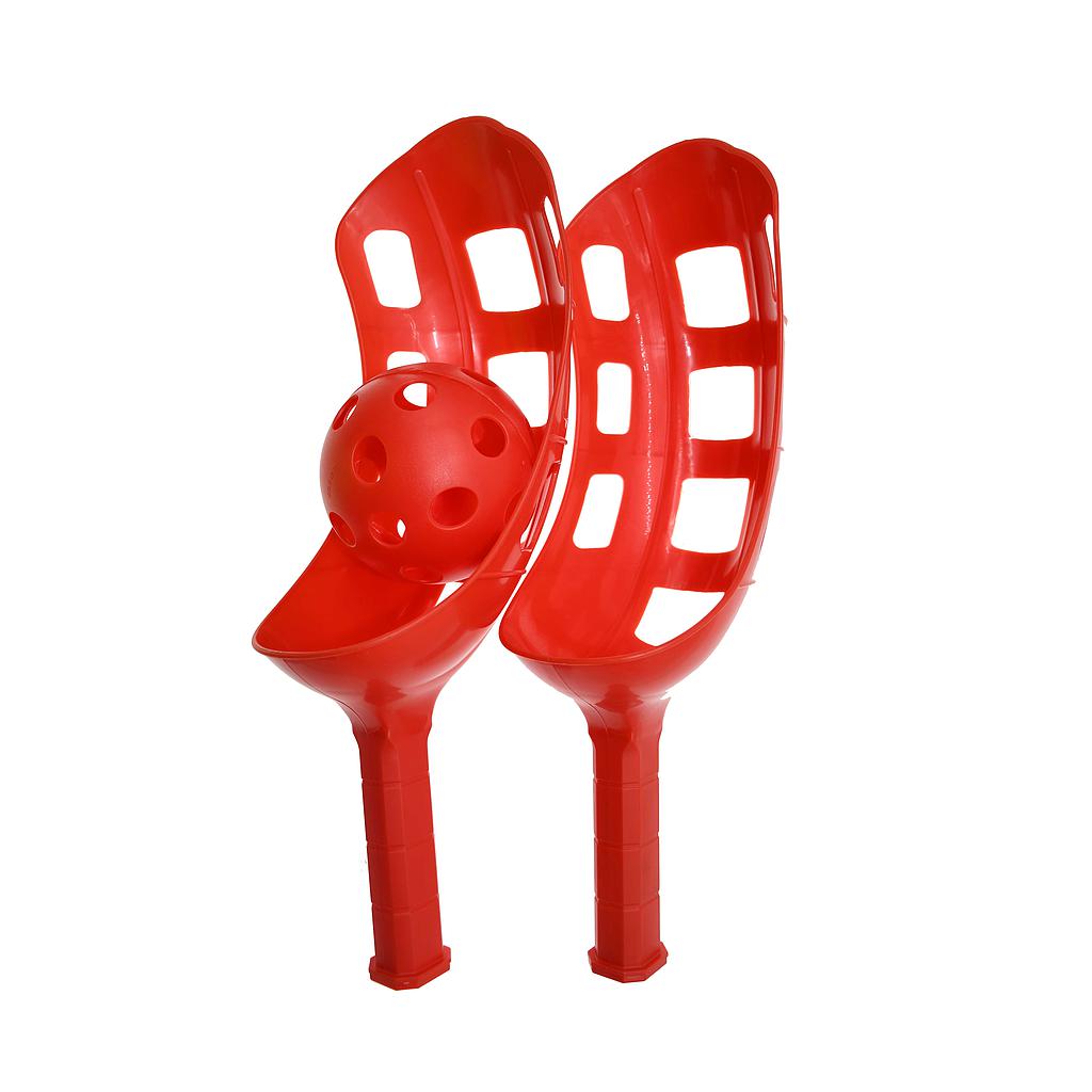 Pre-Sport scoop racket catching game with two scoops and ball for outdoor play and skill development.