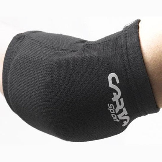 Cartasport XMISC padded elbow support showing a close-up of the cushioned, adjustable brace designed for elbow stability and comfort.
