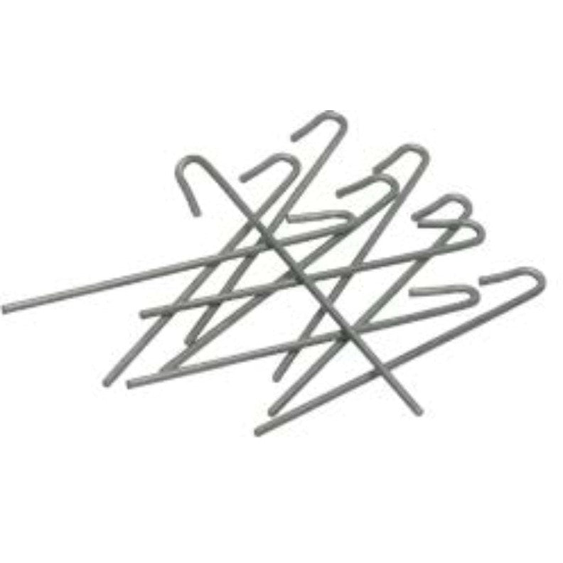 Football Net Ground Pegs - Metal Pack Of 10