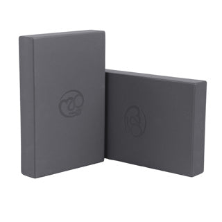 Fitness Mad KEEPFIT yoga block in purple, made of foam for support and stability during yoga practice.