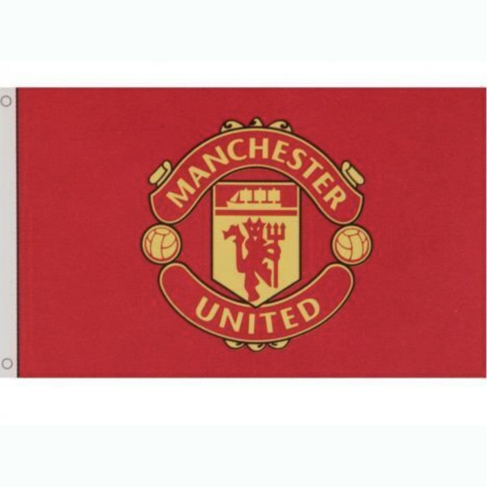 Foco Team Merchandise 5x3 ft Core Crest flag featuring team logo and crest on durable fabric for sporting events.