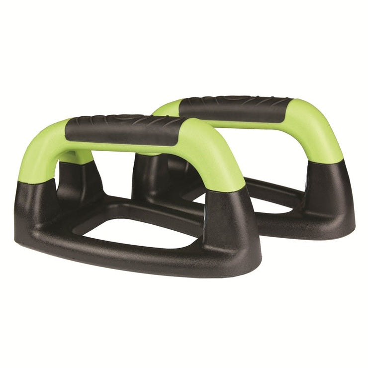 Fitness Mad KEEPFIT push-up stands with non-slip grips for enhanced upper body workout stability and support.