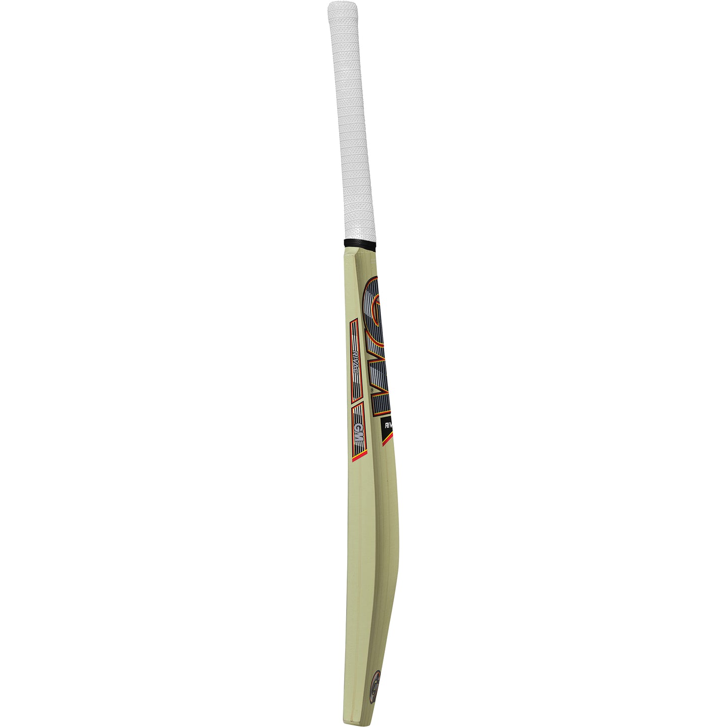 Gunn & Moore CRICKETGM Rival cricket bat with a wooden blade and grip, featuring the brand logo and professional design.