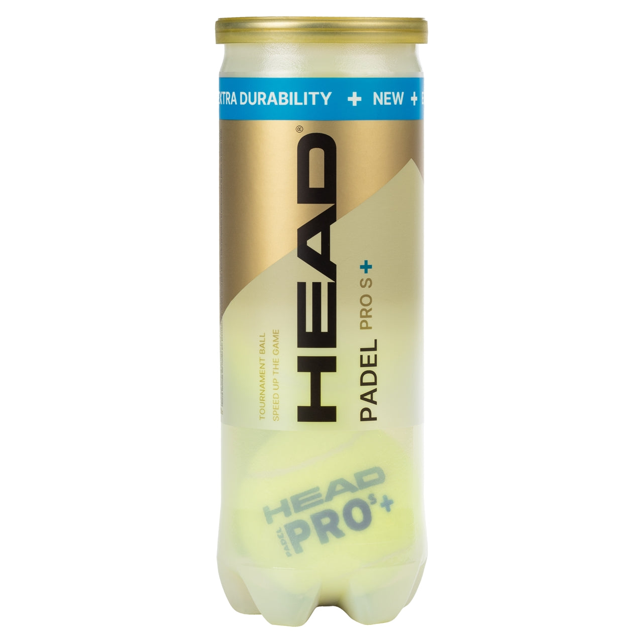 Head Padel Pro S+ Balls (3-Ball Tubes)