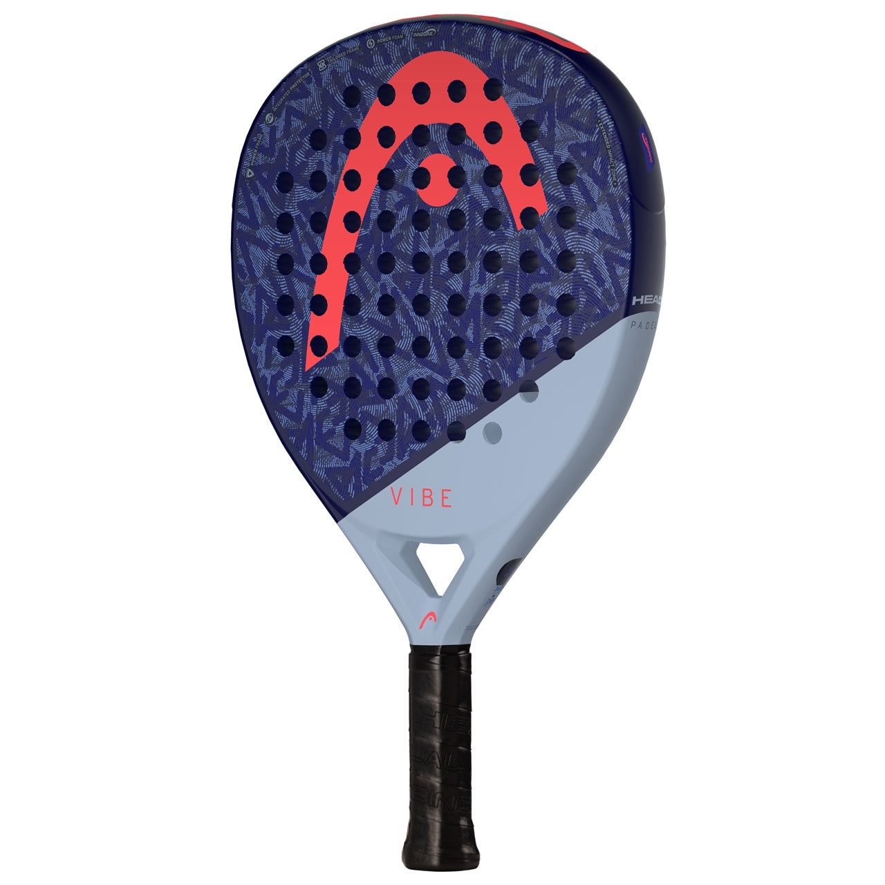 Head Vibe Bird 2025 padel racket with ergonomic handle and lightweight design for enhanced gameplay.