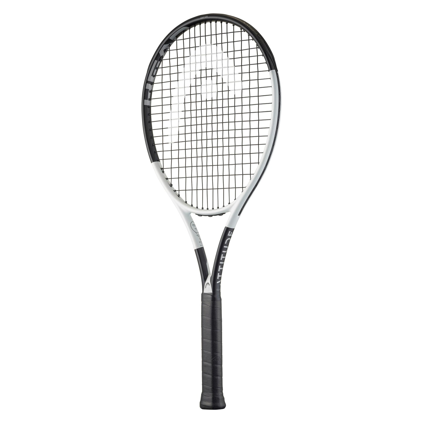 Head MX Attitude Supreme 27-inch tennis racket with grip size 3, showcasing its sleek design and lightweight frame.