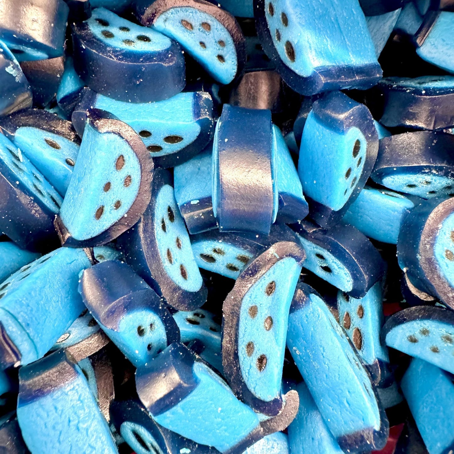 Raspberry Liquorice Slices Sweets Bag