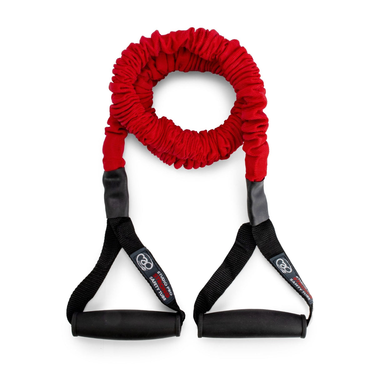 Medium blue Fitness Mad Safety Resistance Trainer for fitness and strength training, shown with handles and adjustable resistance bands.