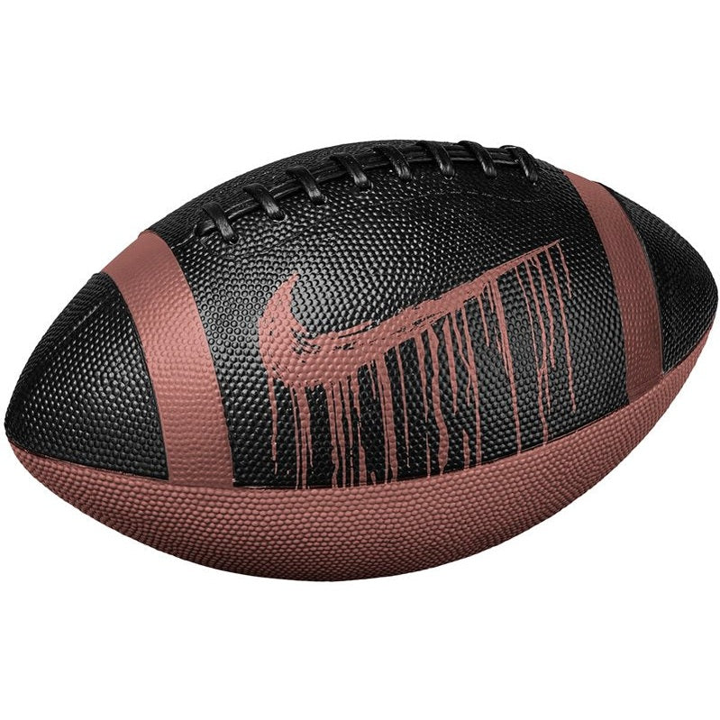 Nike American Football Spin 4.0 with textured surface and bold logo, designed for grip and performance on the field.
