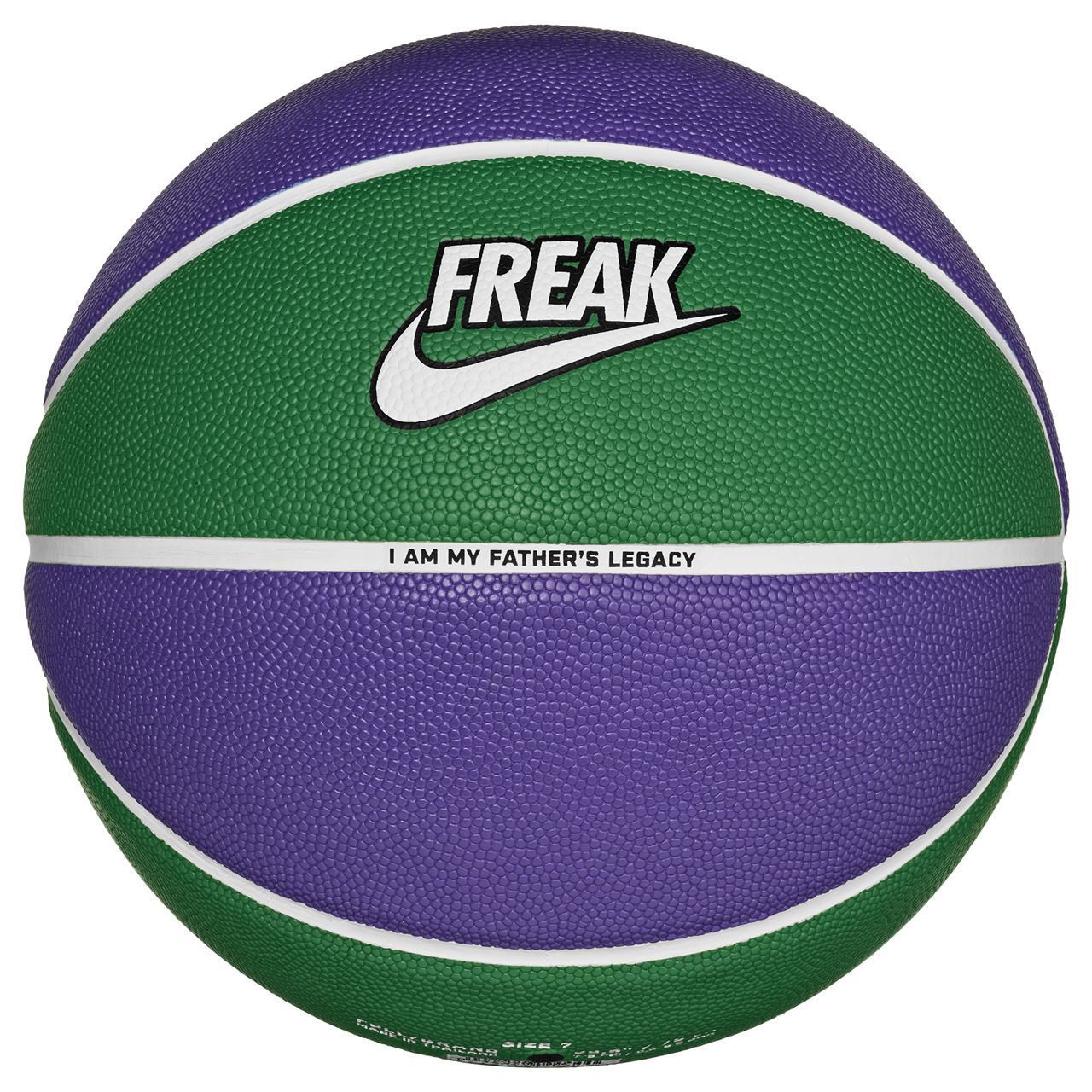 Nike Basketball All Court G.Antetokounmpo Purp/Green- Size 7