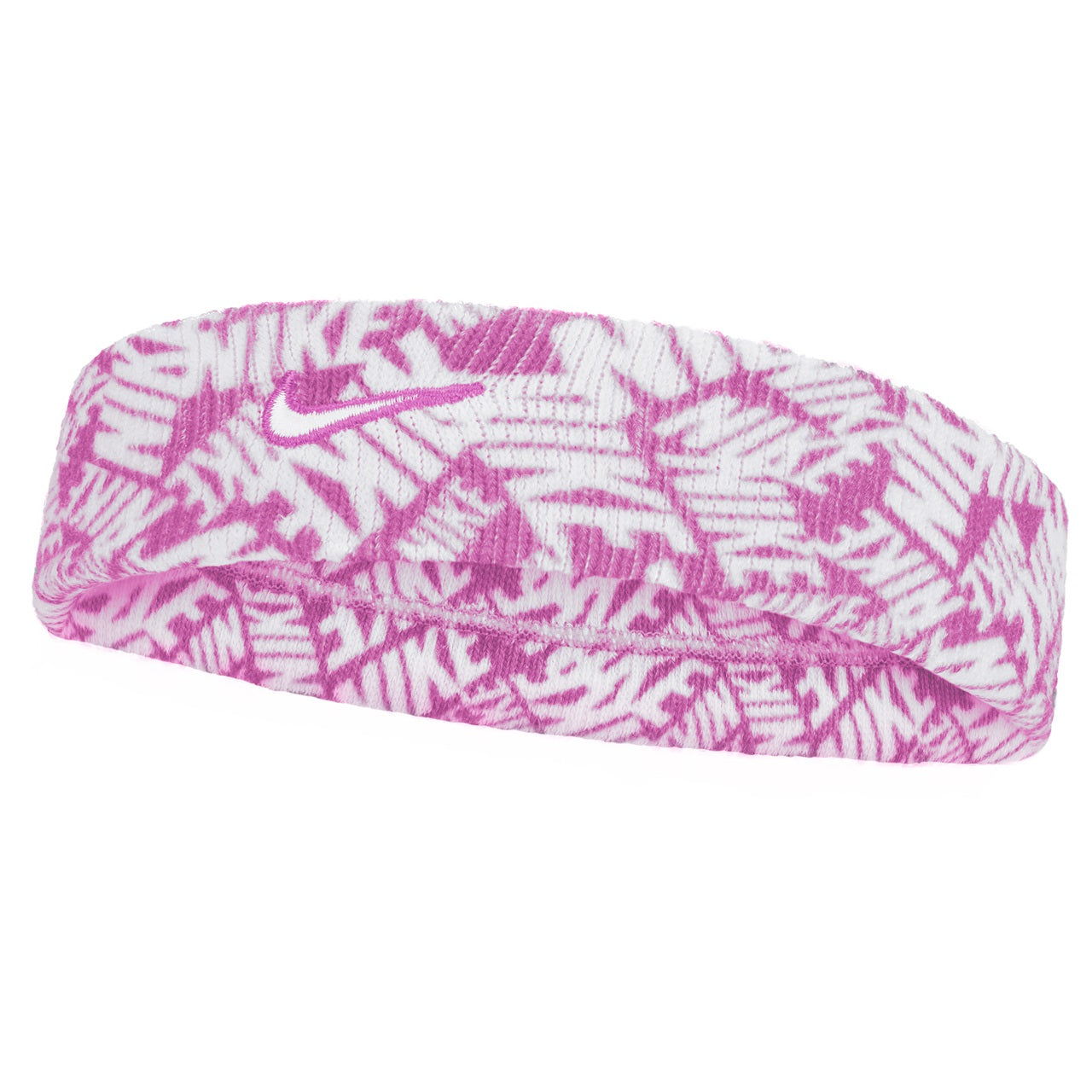 Nike Headband Dri-Fit Swoosh Classic Printed Black/White