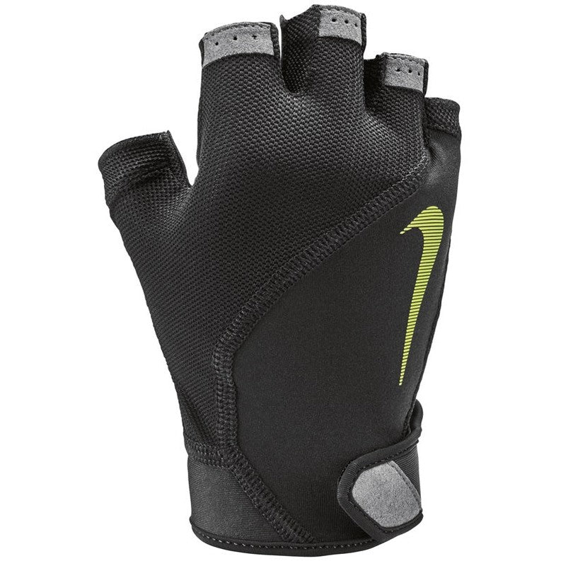 Nike men's Elemental Fitness Glove, essential gym gloves with breathable fabric and padded palm for comfortable workouts.