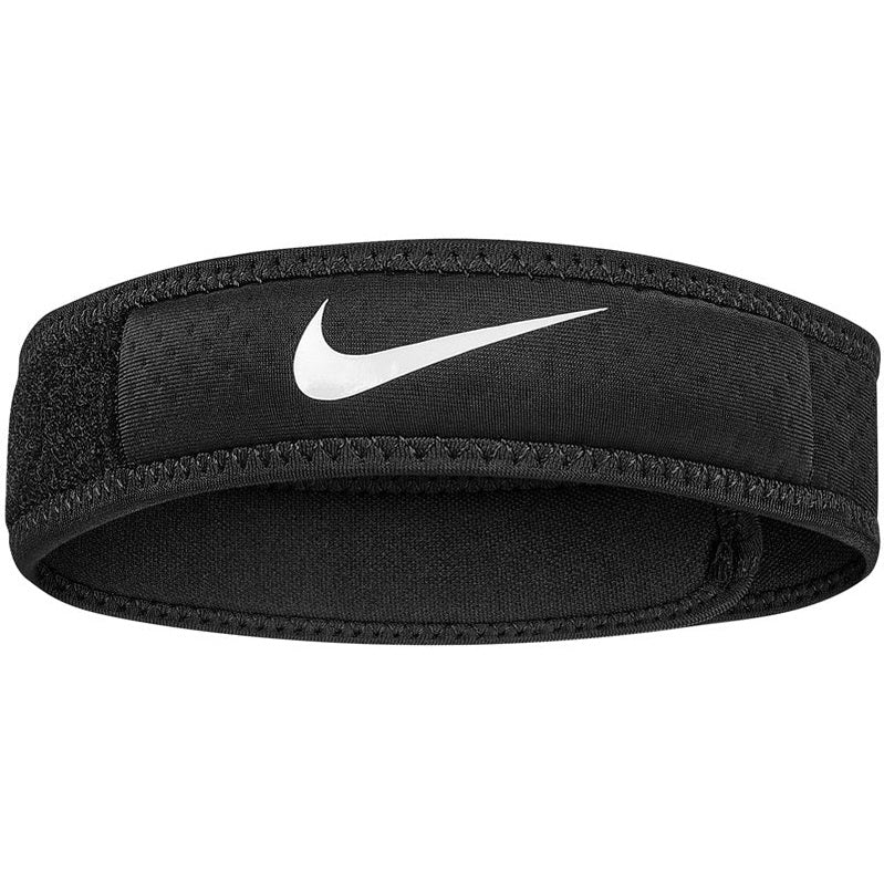 Nike Pro Support Patella Band 3.0 knee support strap with adjustable strap and padded knee area for stability and comfort.