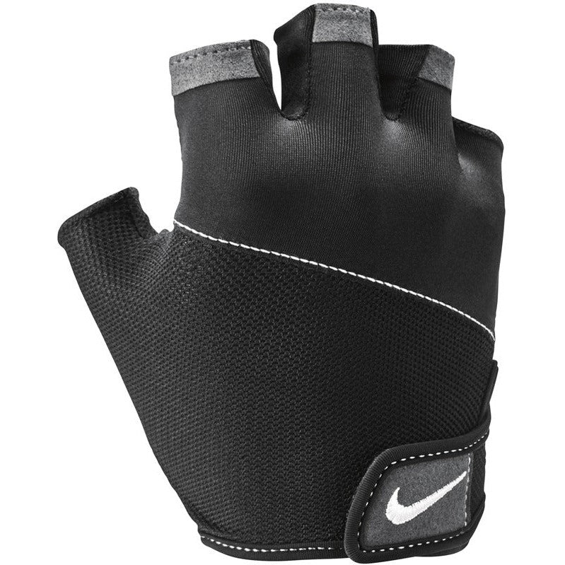 Nike women's fitness gym training gloves with adjustable wrist straps and breathable material for comfortable workout support.