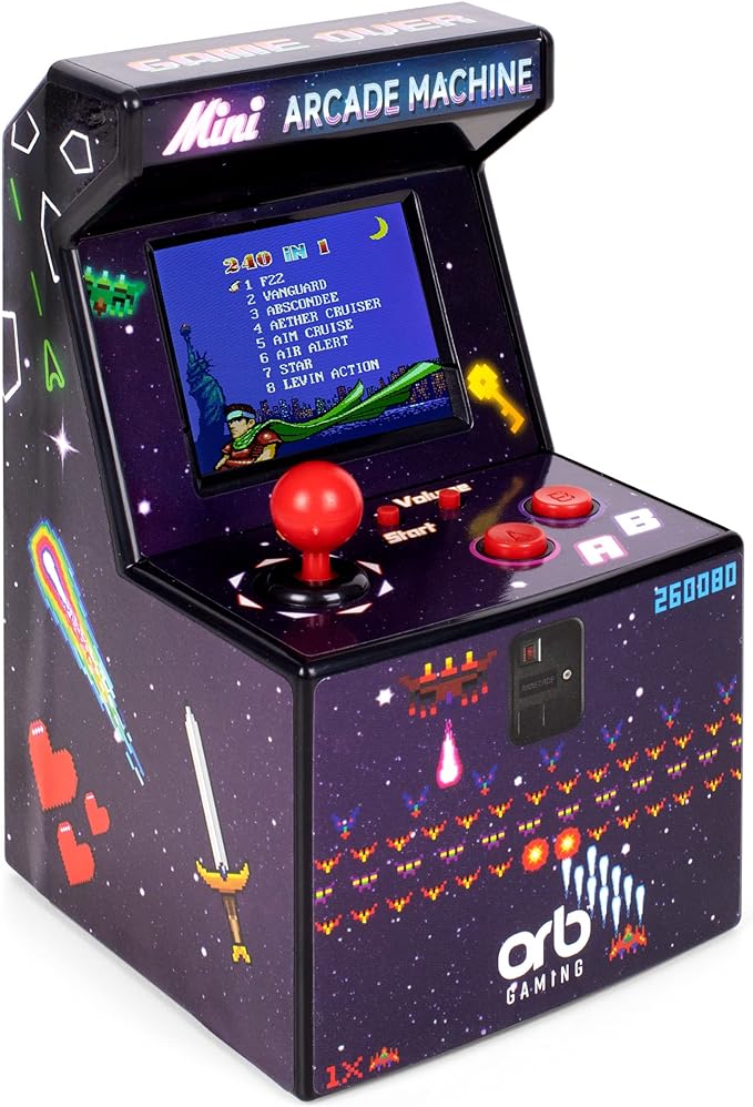 Retro Mini Arcade Machine 240-in-1 Games