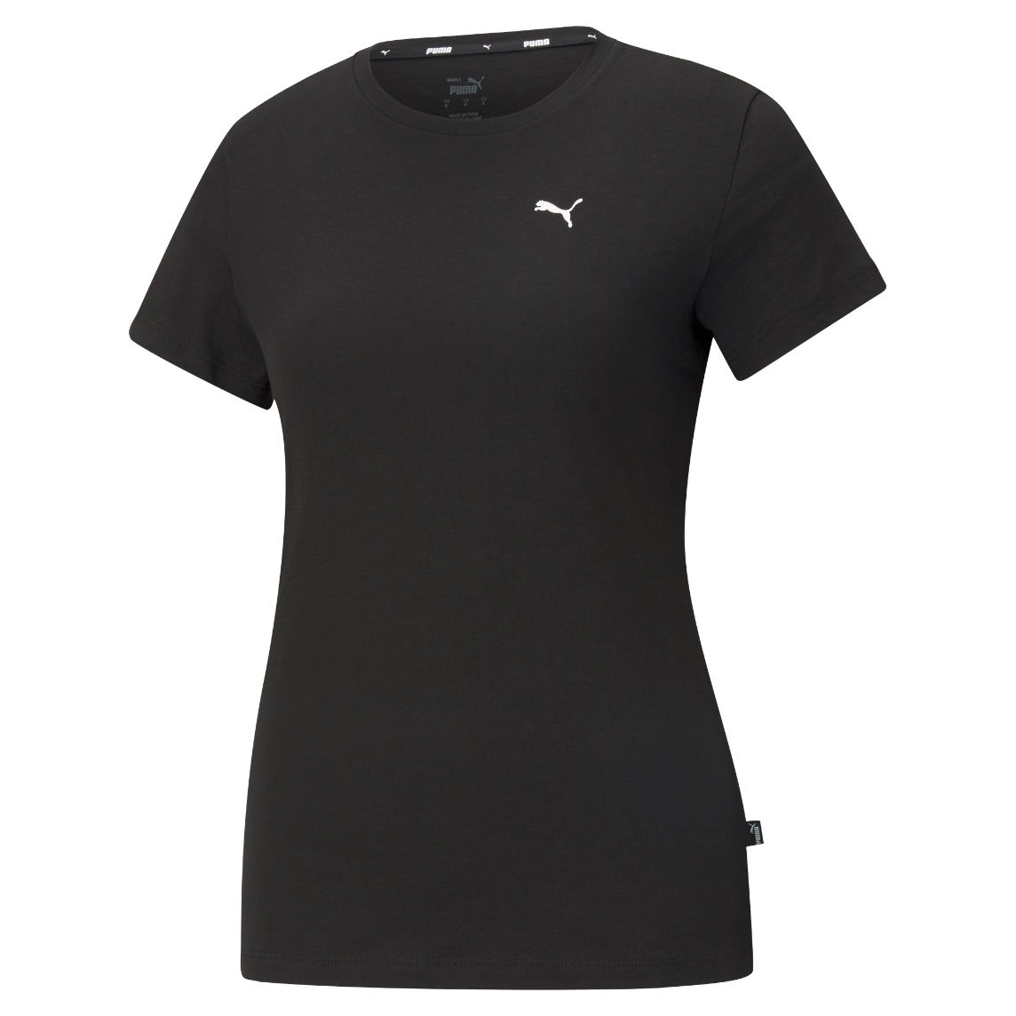 Puma Essentials Small Logo T-Shirt Women's Black