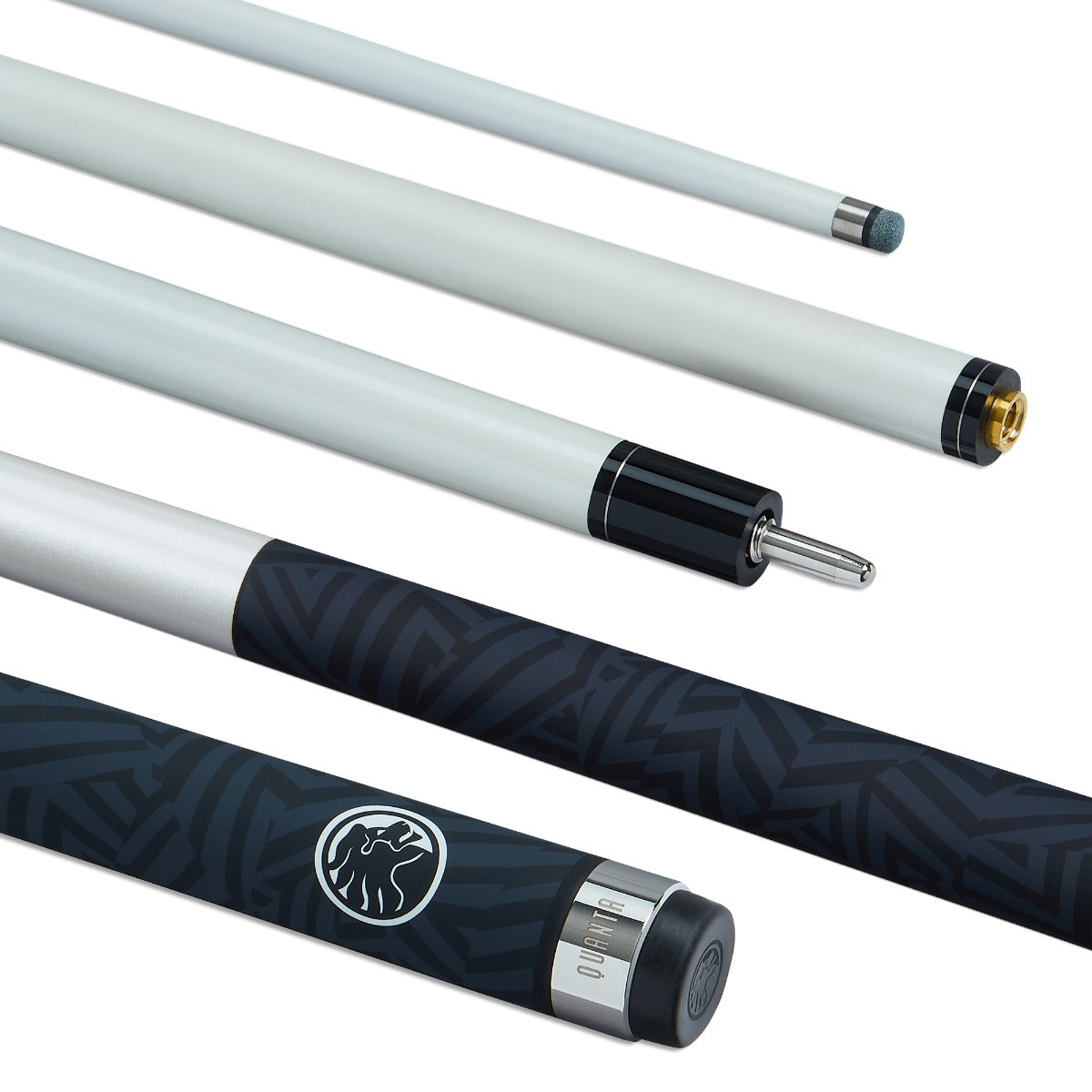 Powerglide Carbon Pool Cue Quanta 57in 2 Piece 10Mm