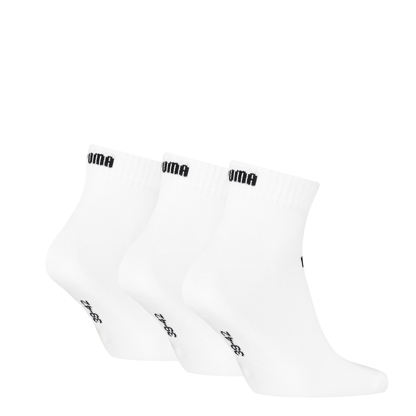 Puma Quarter 3 Pair Pack Socks Assorted