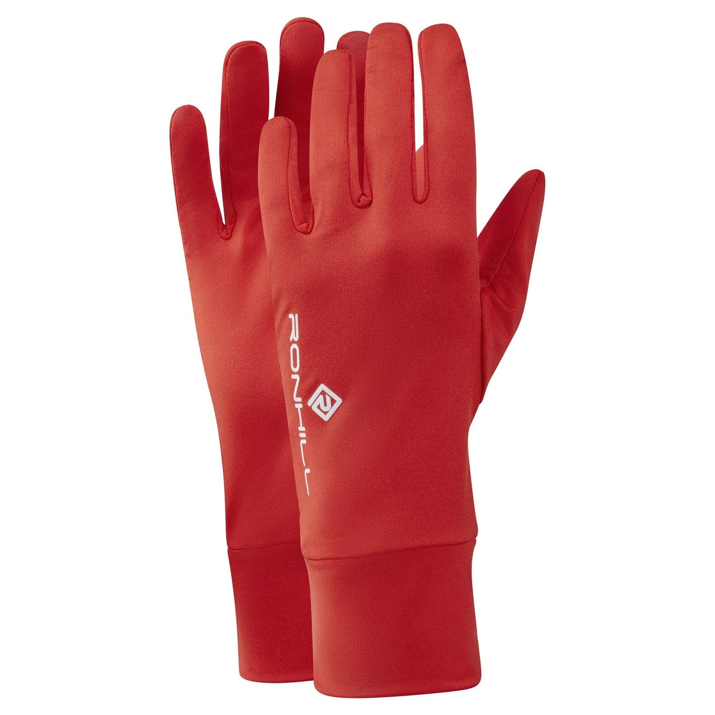 Ronhill Classic Running Winter Gloves in black with a snug fit and textured grip for cold weather running.