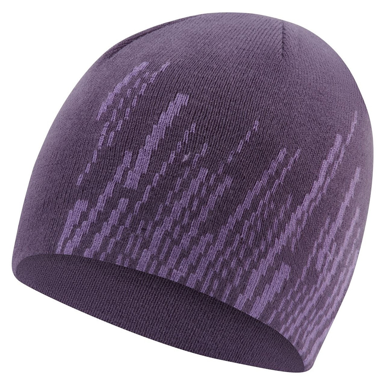 Ronhill Run Beanie in black, lightweight knit with brand logo, designed for running and outdoor activities.