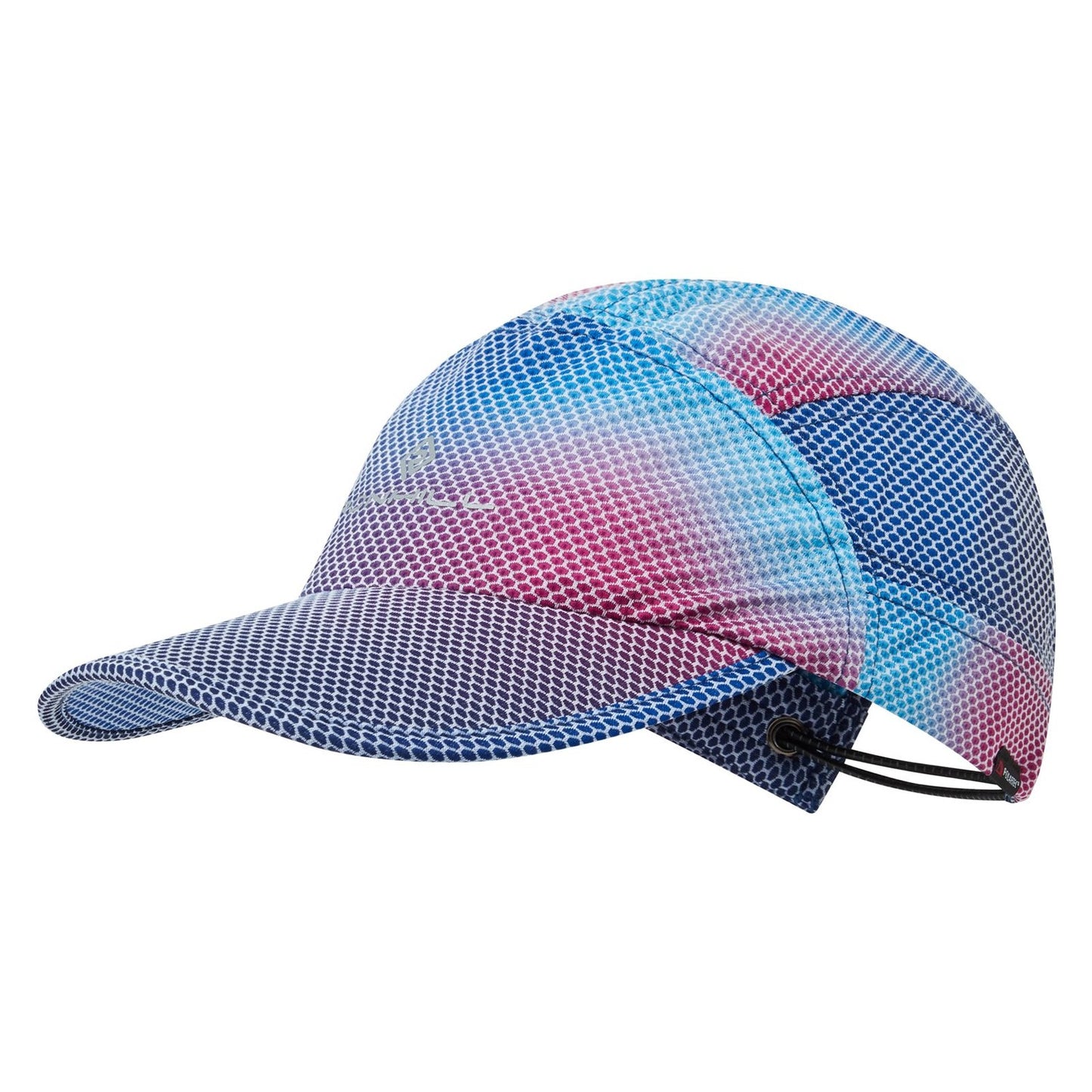 Ronhill Golden Hour running cap in lightweight fabric, featuring adjustable strap and breathable design for outdoor athletic performance.