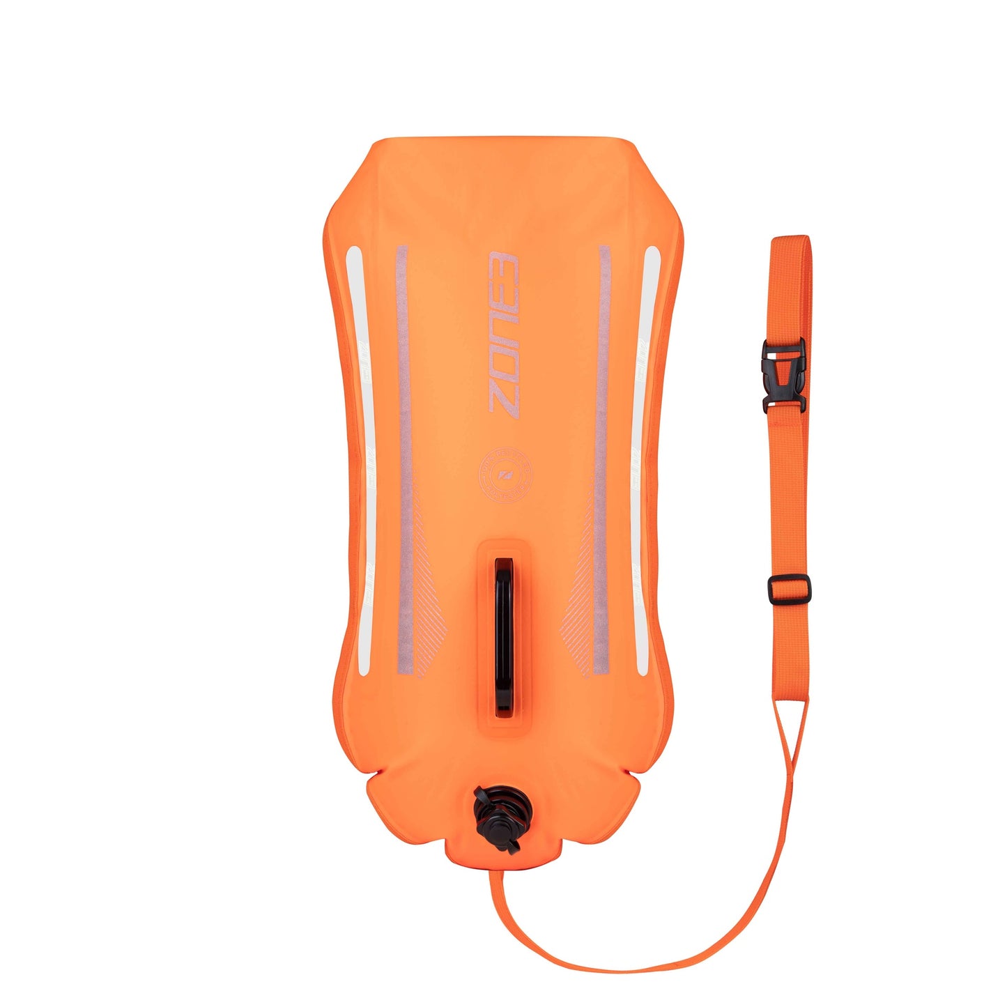 Zone3 Recycled 28L Backpack Swim Safety Buoy Dry Bag 2 LED
