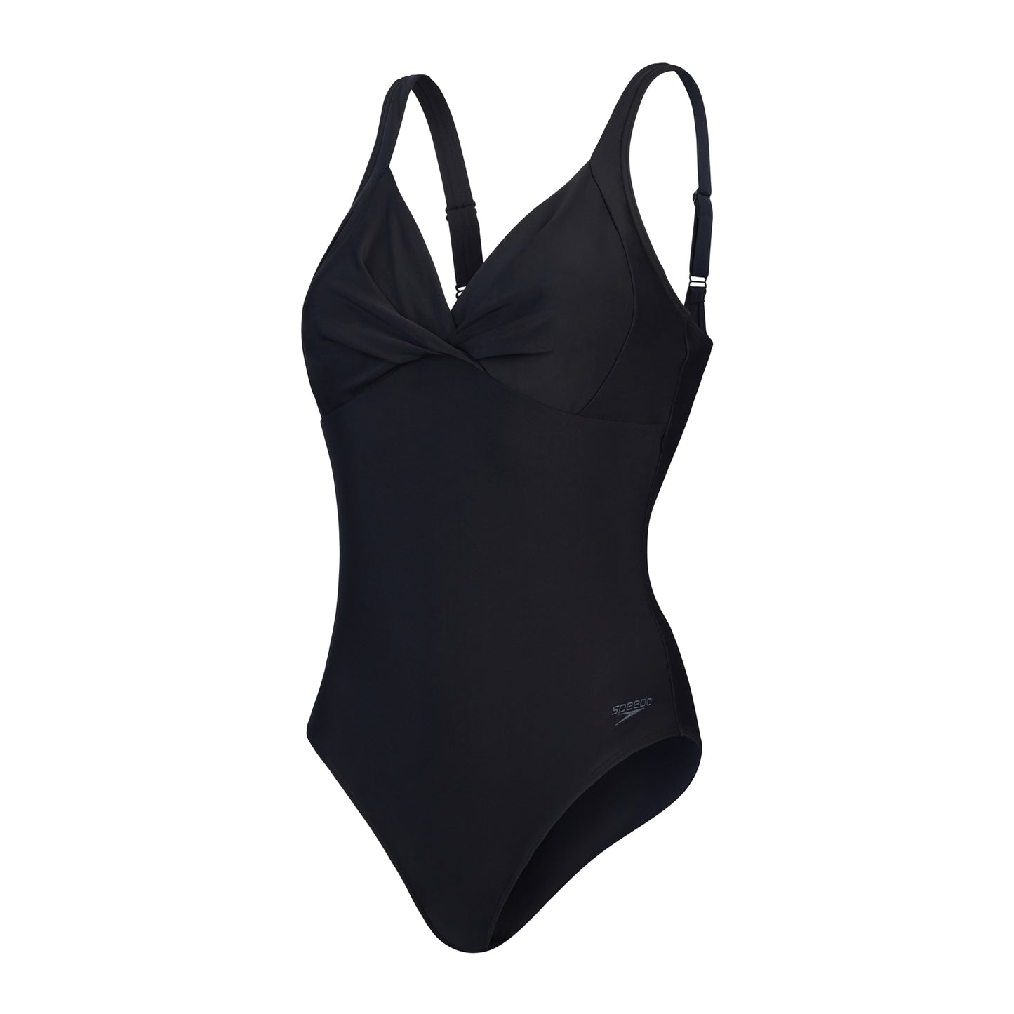 Speedo Ladies Costume Solid Cross Knot