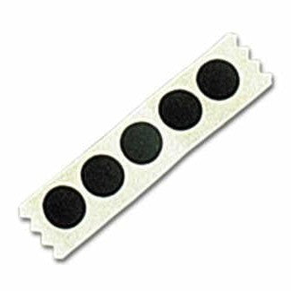 Cartasport snooker table spots for pool tables, showing colorful round markings on a smooth green surface.