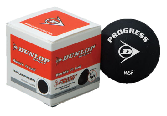 Squash Ball Progress Red