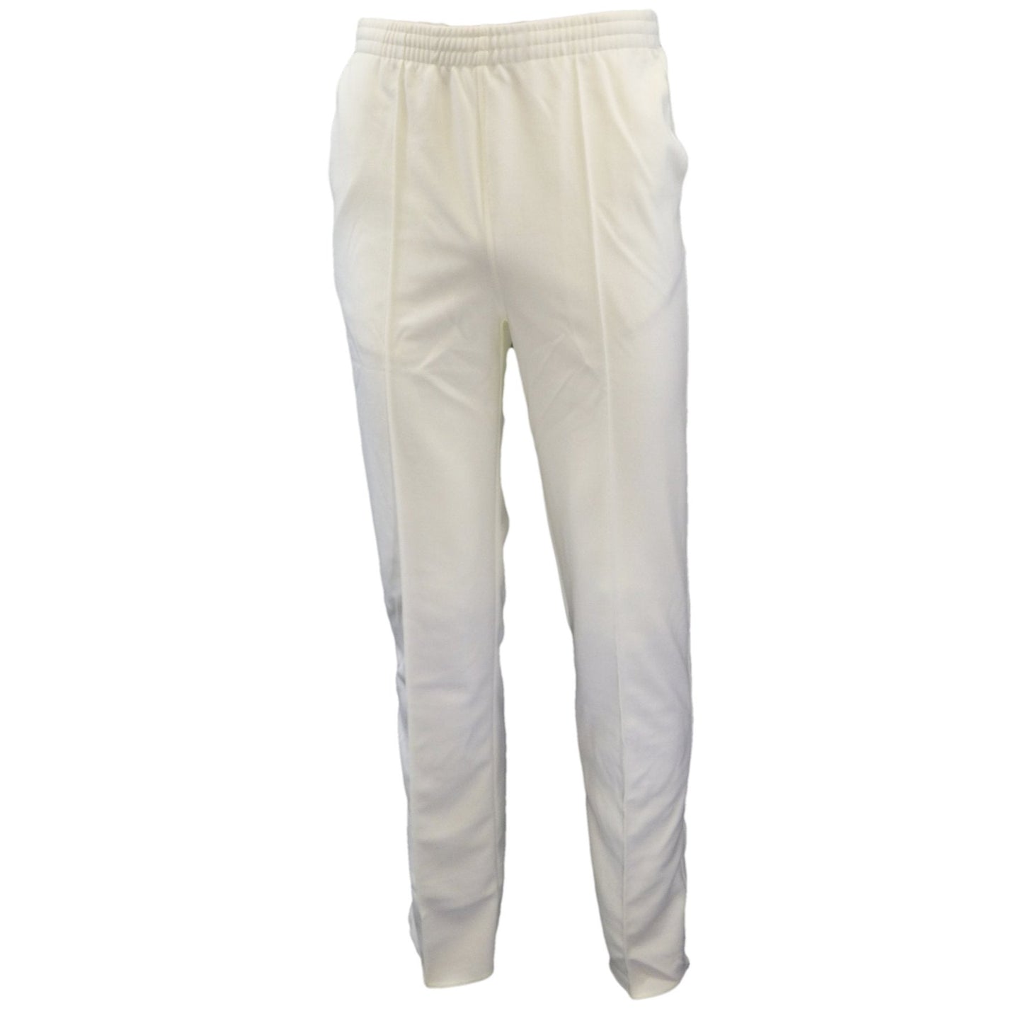 Cricket batting trousers by Cartasport, lightweight and durable cricket pants with adjustable waistband and padding for protection.