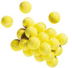 Set of Cartasport tennis balls with bright yellow covers and fuzzy texture, perfect for tennis players and courts.