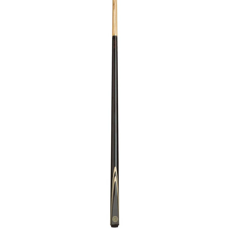 Powerglide Bce Ff200 2-piece ash snooker cue for pool and snooker, showcasing the sleek wooden design and professional craftsmanship.