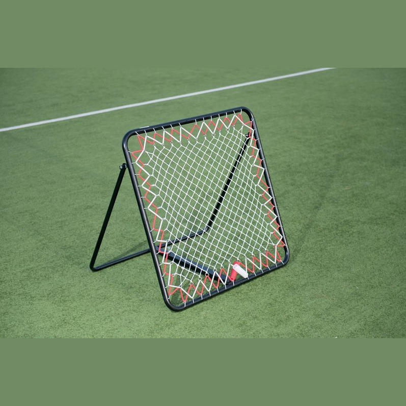 Precision Pro rebounder with adjustable net, 95cm x 95cm, sports equipment for training and practice.